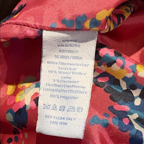 Boden Wool Blend Polka Dot Tulip Split Neck Sleeve Dress Size 10 - Picture 6 of 6